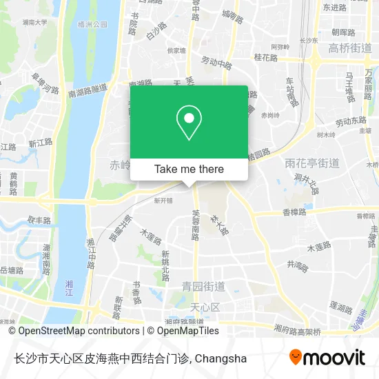 长沙市天心区皮海燕中西结合门诊 map