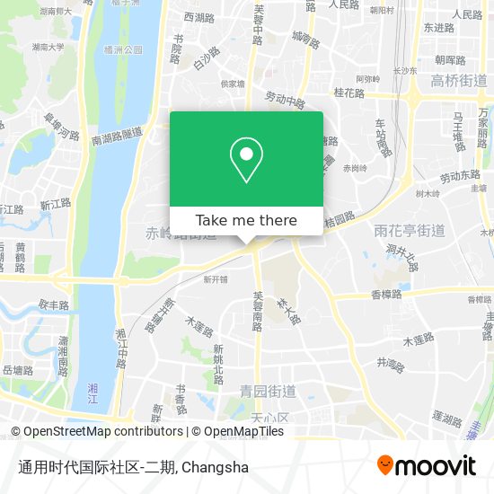 通用时代国际社区-二期 map