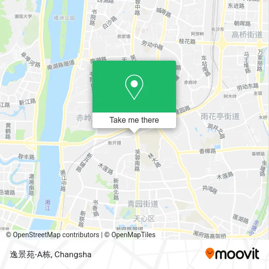 逸景苑-A栋 map