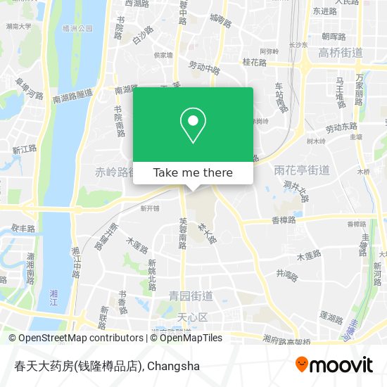春天大药房(钱隆樽品店) map
