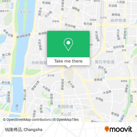钱隆樽品 map