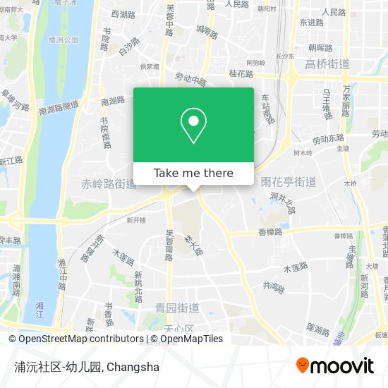 浦沅社区-幼儿园 map