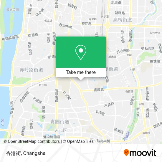 香港街 map