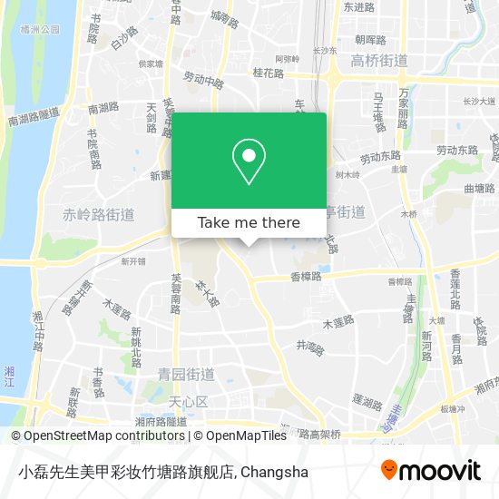 小磊先生美甲彩妆竹塘路旗舰店 map