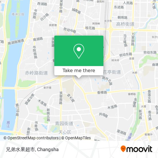 兄弟水果超市 map