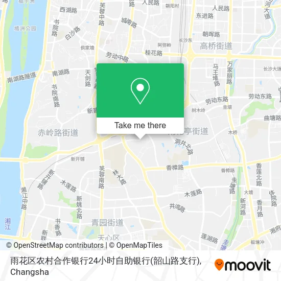 雨花区农村合作银行24小时自助银行(韶山路支行) map