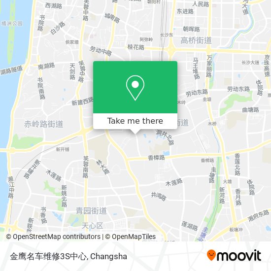 金鹰名车维修3S中心 map