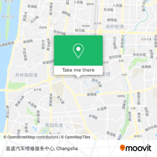 嘉盛汽车维修服务中心 map