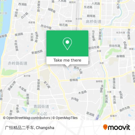 广恒精品二手车 map
