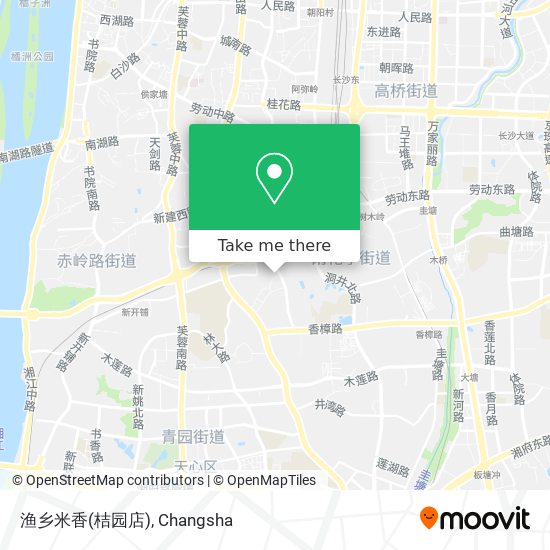 渔乡米香(桔园店) map