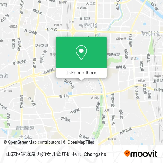 雨花区家庭暴力妇女儿童庇护中心 map