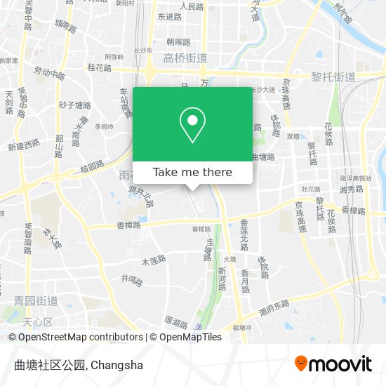 曲塘社区公园 map