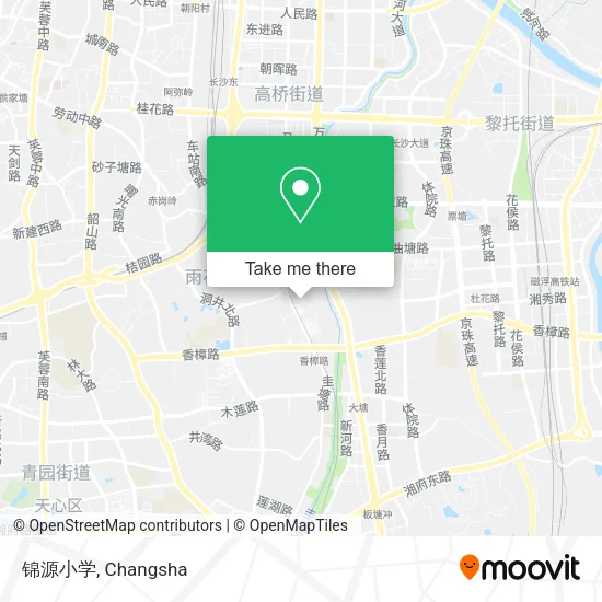 锦源小学 map