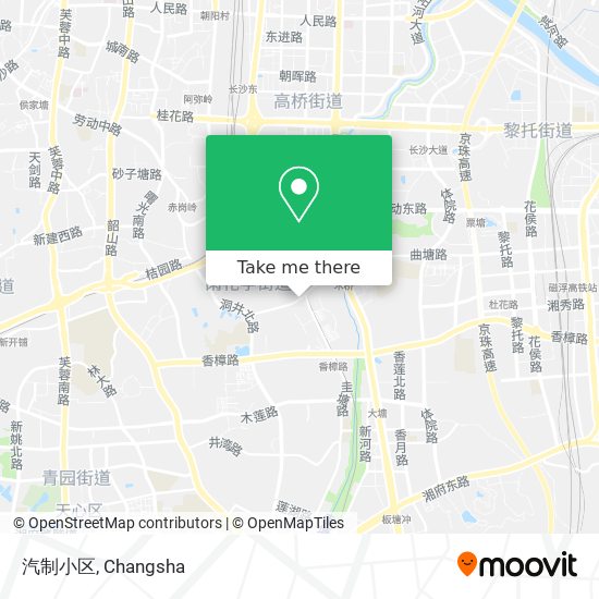 汽制小区 map