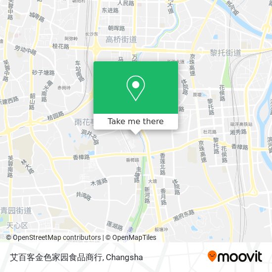 艾百客金色家园食品商行 map