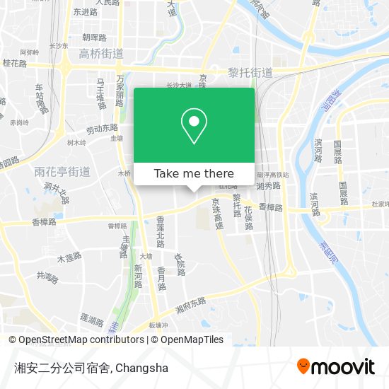 湘安二分公司宿舍 map