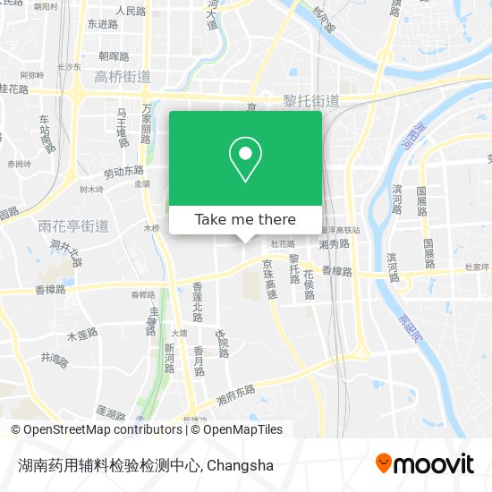 湖南药用辅料检验检测中心 map