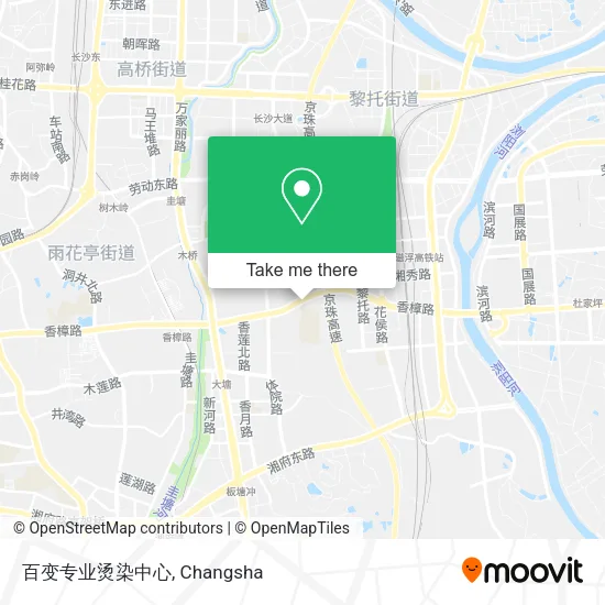 百变专业烫染中心 map