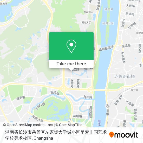 湖南省长沙市岳麓区左家垅大学城小区星梦非同艺术学校美术校区 map