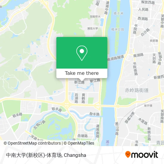 中南大学(新校区)-体育场 map
