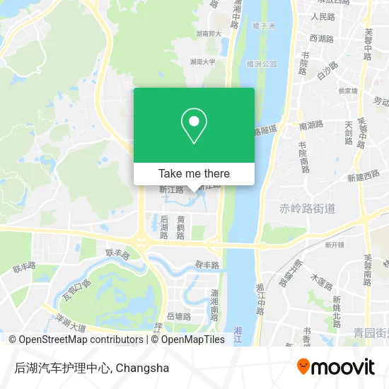 后湖汽车护理中心 map