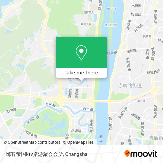 嗨客帝国ktv桌游聚会会所 map