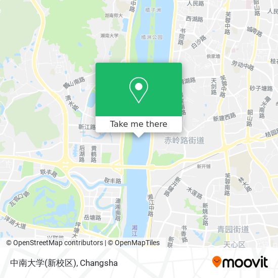 中南大学(新校区) map