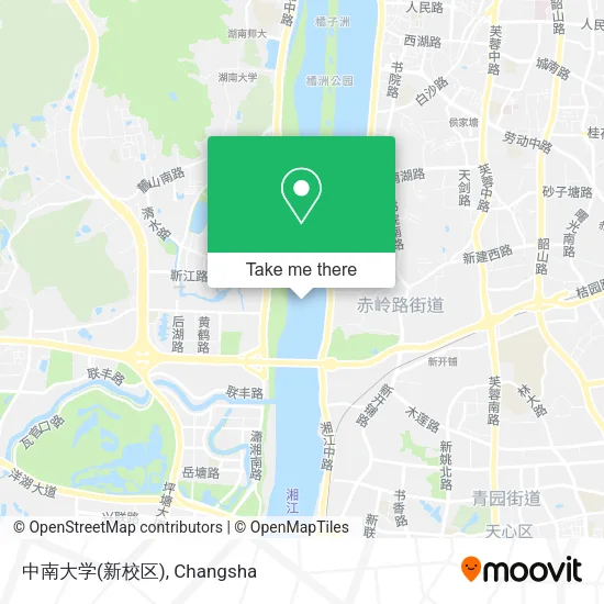 中南大学(新校区) map