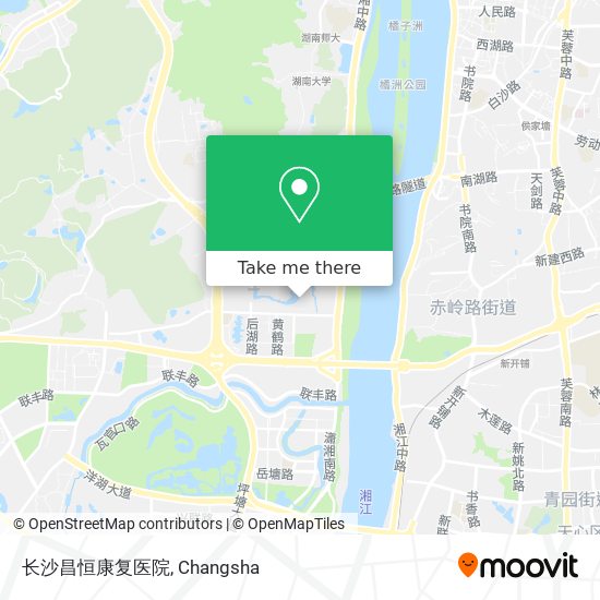 长沙昌恒康复医院 map