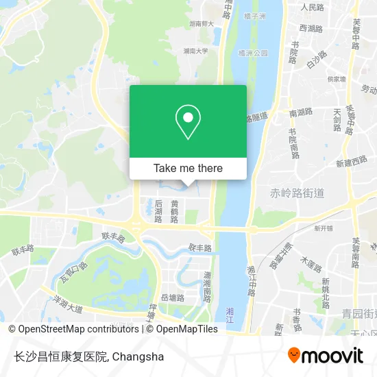 长沙昌恒康复医院 map