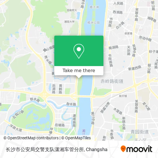 长沙市公安局交警支队潇湘车管分所 map