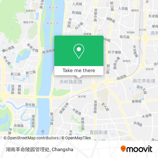 湖南革命陵园管理处 map