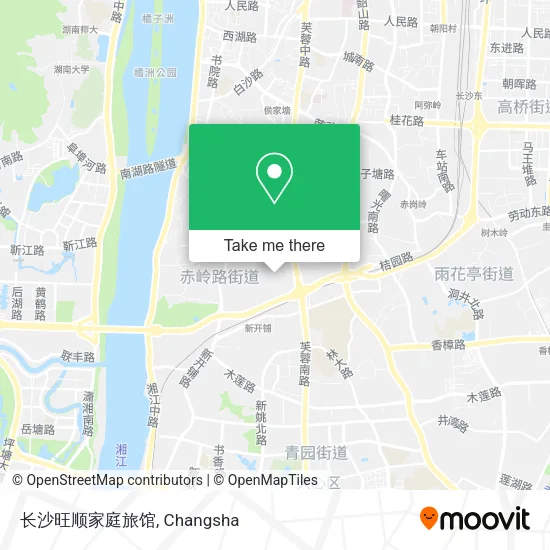 长沙旺顺家庭旅馆 map