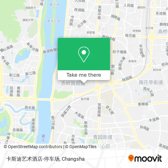 卡斯迪艺术酒店-停车场 map
