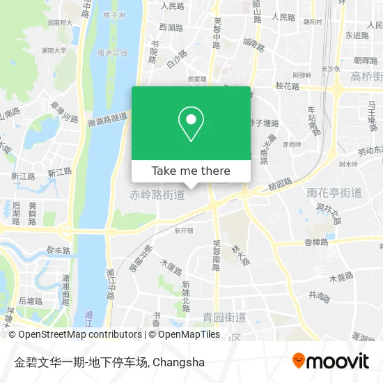 金碧文华一期-地下停车场 map