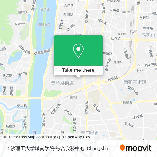 长沙理工大学城南学院-综合实验中心 map