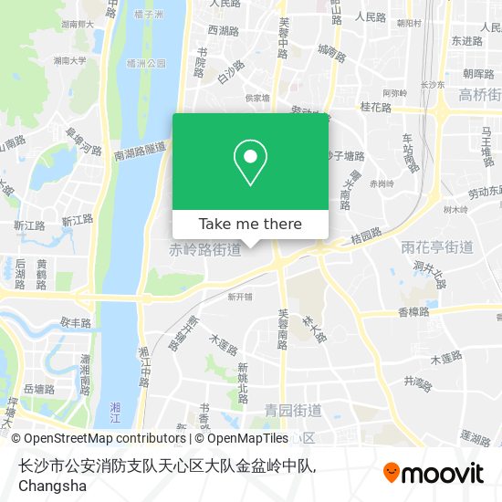 长沙市公安消防支队天心区大队金盆岭中队 map