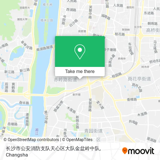 长沙市公安消防支队天心区大队金盆岭中队 map