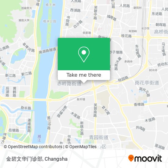 金碧文华门诊部 map