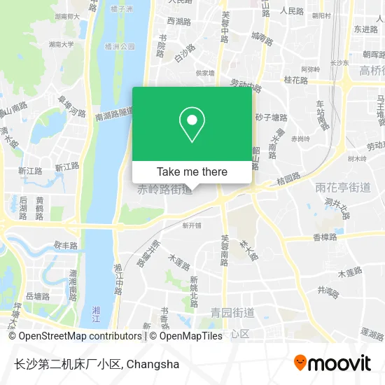 长沙第二机床厂小区 map