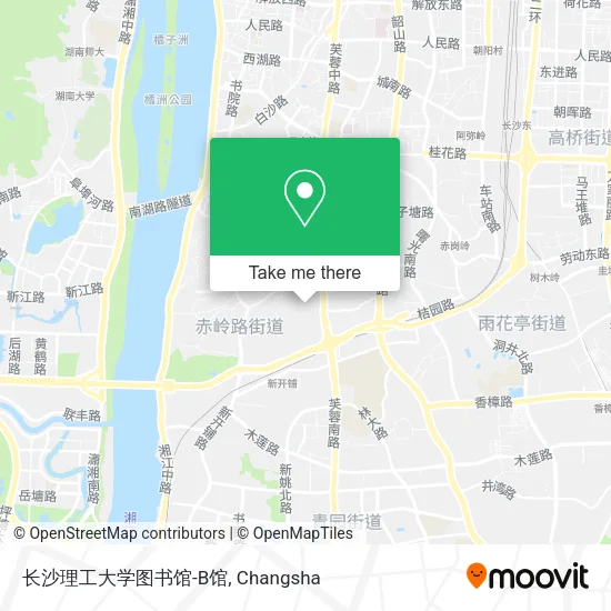 长沙理工大学图书馆-B馆 map