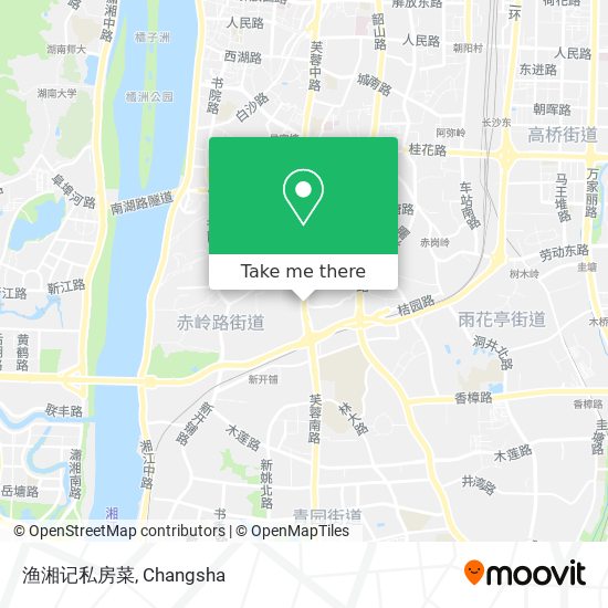 渔湘记私房菜 map