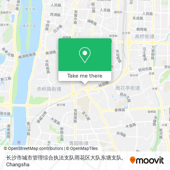 长沙市城市管理综合执法支队雨花区大队东塘支队 map
