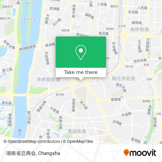 湖南省总商会 map