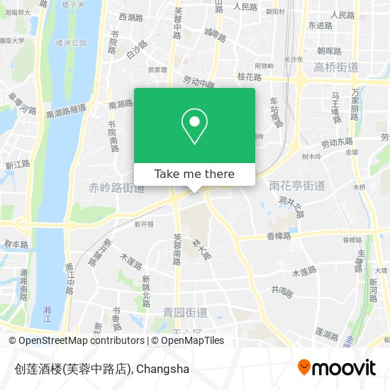 创莲酒楼(芙蓉中路店) map