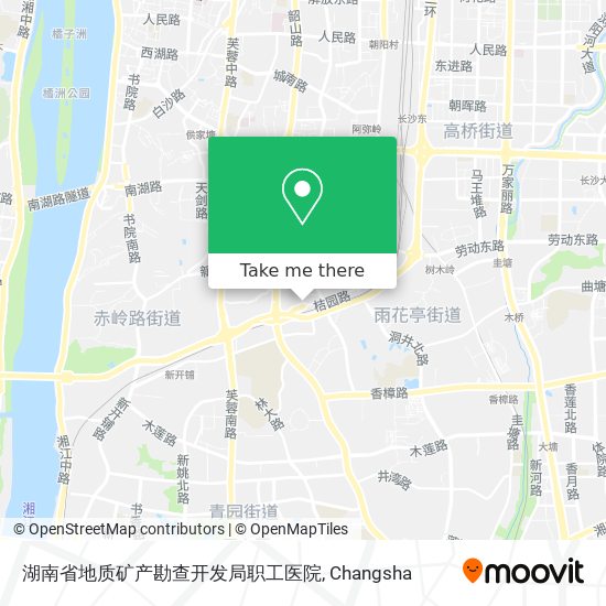 湖南省地质矿产勘查开发局职工医院 map