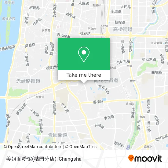 美姐面粉馆(桔园分店) map