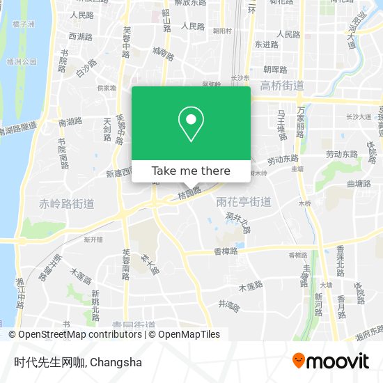 时代先生网咖 map
