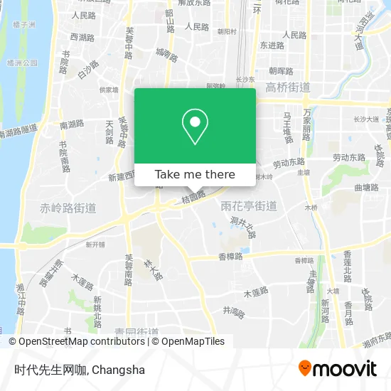时代先生网咖 map