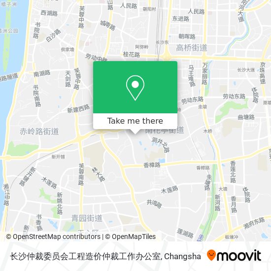 长沙仲裁委员会工程造价仲裁工作办公室 map